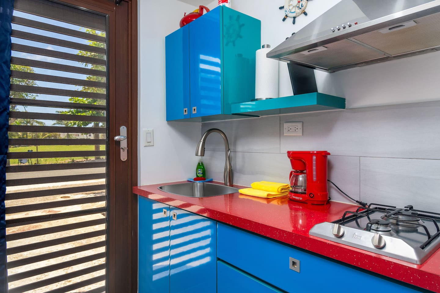 Living space of the Coquí studio