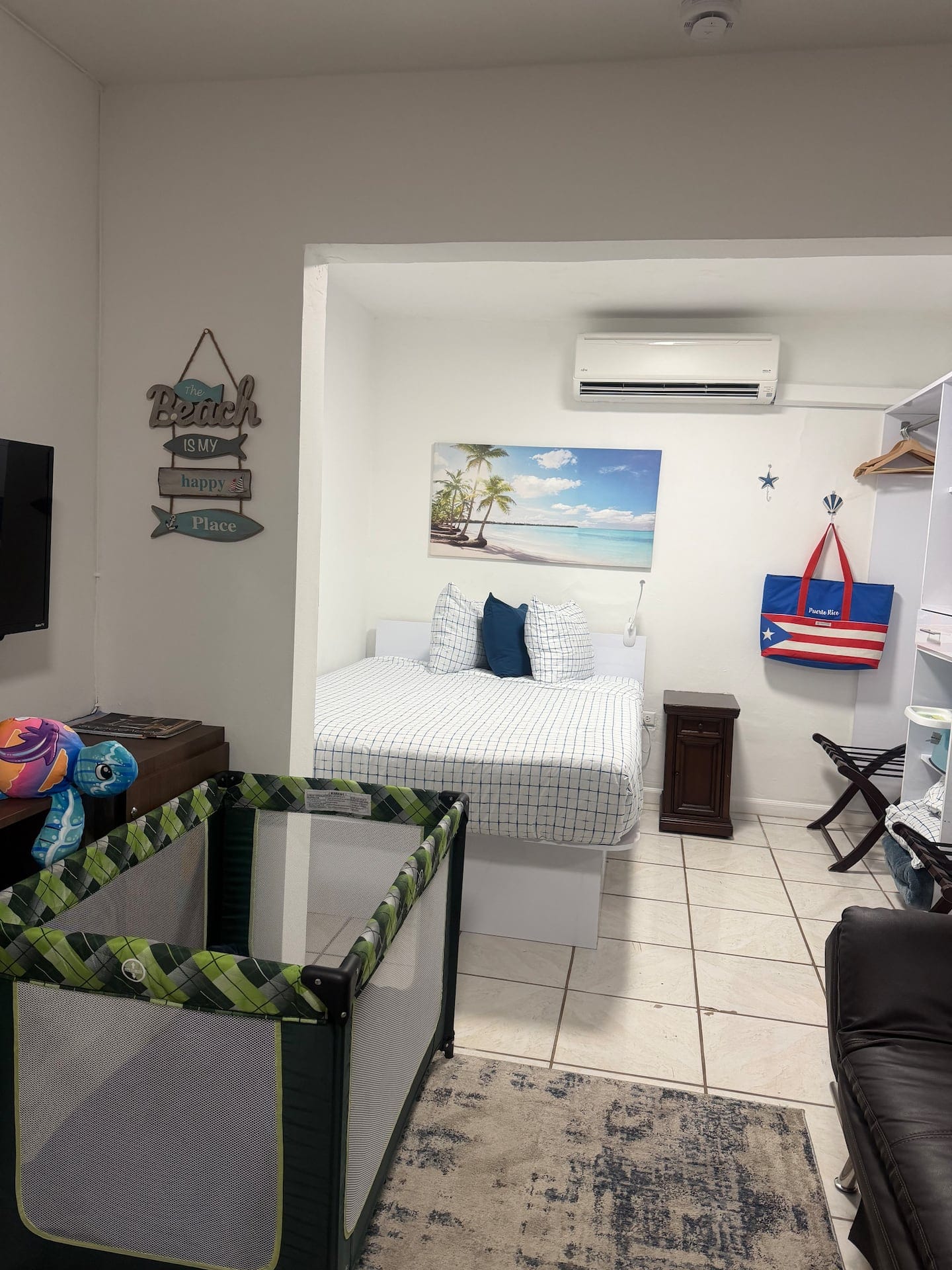 Marlin studio sleeping area